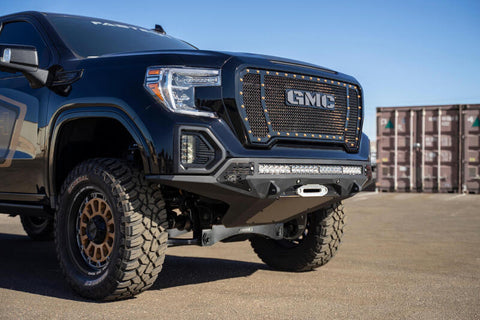 Addictive Desert Designs 2019 GMC Sierra 1500 SF Front Bumper w/ Winch Mount & Sensor Cutout - F471423030103