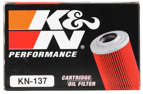 K&N Suzuki 2.375in OD x 1.469in H Oil Filter - KN-137