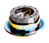 NRG Quick Release Gen 2.5 - Gunmetal Body / Neochrome Ring - SRK-250GM/MC
