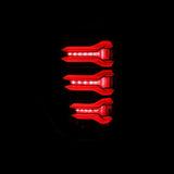 AlphaRex 21-22 Ford F150 LUXX LED Projector Tail Lights - Alpha-Black - 653010