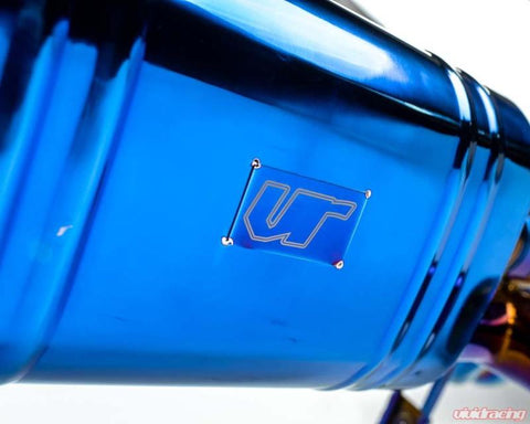 VR Performance Audi R8 2020+ Blue Titanium Exhaust System - VR-R820-170T
