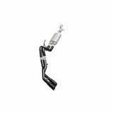 MagnaFlow SYS Cat-Back 10-14 Ford Raptor 6.2L V8 2.5/3in Black Dual Same Side Exit Rear 3.5 Tips - 15366
