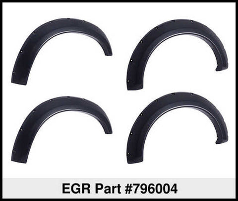 EGR 2017 Nissan Titan Bolt-On Look Fender Flares - Set - 796004