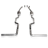 Stainless Works Chevy/GMC Truck 1967-87 Exhaust 2.5in Turbo Muffler System - CT67725TS