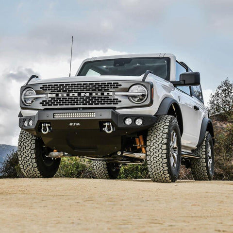 Westin 21-25 Ford Bronco Pro-Mod Front Bumper - Textured Black - 58-41255