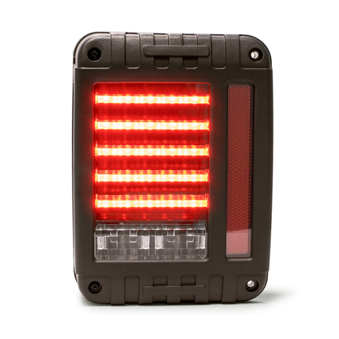 DV8 Offroad 07-18 Jeep Wrangler JK Horizontal LED Tail Light - TLJK-01