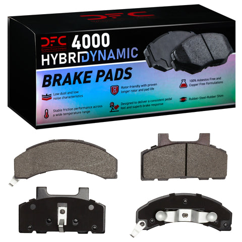 DFC 83-96 Pontiac Trans Sport Front 4000 Hybridynamic Brake Pads - 4000-0215-00