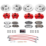Power Stop 07-17 Jeep Wrangler Front & Rear Big Brake Conversion Kit - BBK-JK-003R