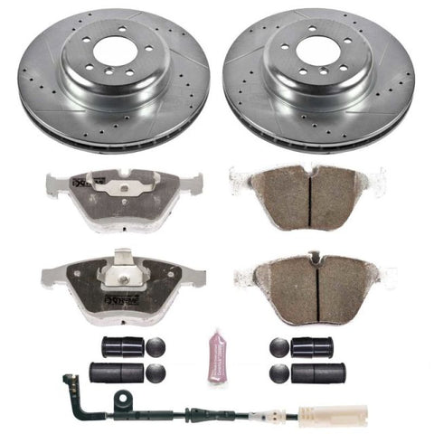 Power Stop 08-10 BMW 535i Front Z26 Street Warrior Brake Kit - K2918-26