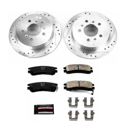 Power Stop 08-09 Buick Allure Rear Z23 Evolution Sport Brake Kit - K1440