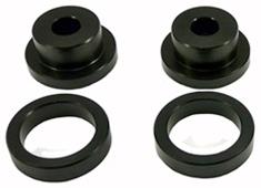Torque Solution Drive Shaft Single Carrier Bearing Support Bushings: Mitsubishi Evolution 1992-14 - TS-EV-DSBs