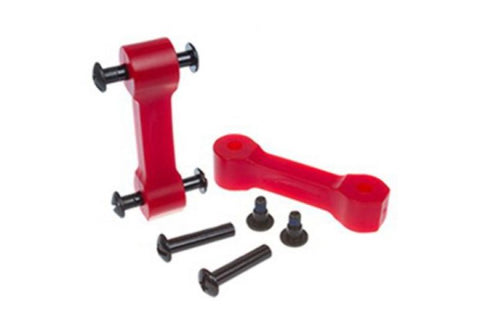 Daystar 2007-2018 Jeep Wrangler JK Hood Latch Upgrade Red - KJ09145RE