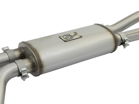 aFe POWER Rebel Series 2-1/2in 409 SS Cat Back Exhaust w/ Polished Tips 16-17 Nissan Titan V8 5.6L - 49-46126-P