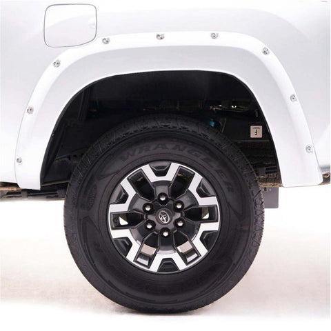 EGR 2018 Ford F150 Bolt-On Look Color Match Fender Flares - Set - Oxford White - 793574-Z1