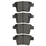 DFC 05-09 Mercury Sable Rear 4000 Hybridynamic Brake Pads - 4000-1071-00