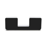ORACLE Lighting Universal Illuminated LED Letter Badges - Matte Blk Surface Finish - U - 3141-U-001