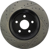 StopTech 11-12 Dodge Durango Sport Drilled & Slotted Front Passenger-Side Brake Rotor - 127.58008R