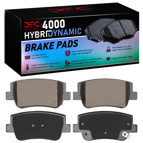 DFC 21-26 Kia K5 Rear 4000 Hybridynamic Brake Pads - 4000-2417-00