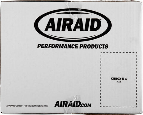 Airaid Jr. Intake Kit, Bifurcated Tube, Oiled / Red Media 11-14 Ford F-150 3.5L Ecoboost - 400-701