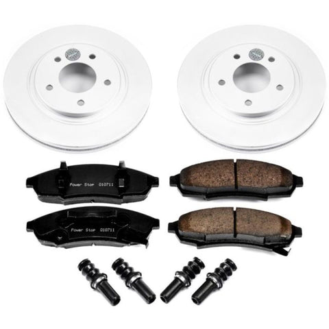 Power Stop 95-96 Buick Regal Front Z17 Evolution Geomet Coated Brake Kit - CRK3018