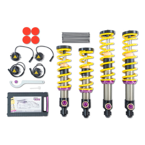 KW Coilover Kit V4 2016+ Mercedes AMG GT/GT S/GT C Coupe w/ Adaptive Suspension - 3A725085