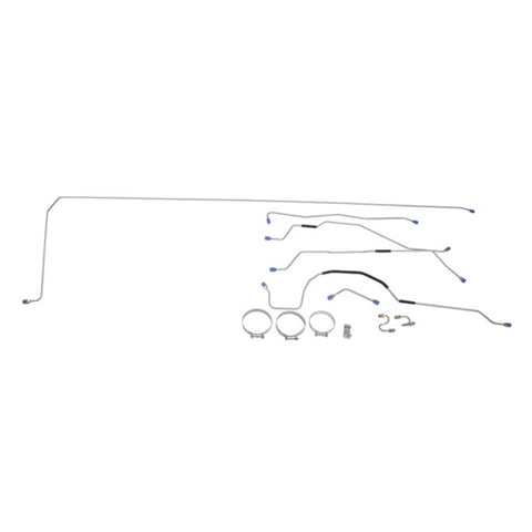 Omix Full Brake Line Set 9 Inch 55-65 Jeep CJ5 - 16737.05