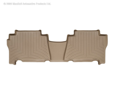 WeatherTech 09+ Kia Borrego Rear FloorLiner - Tan - 451822