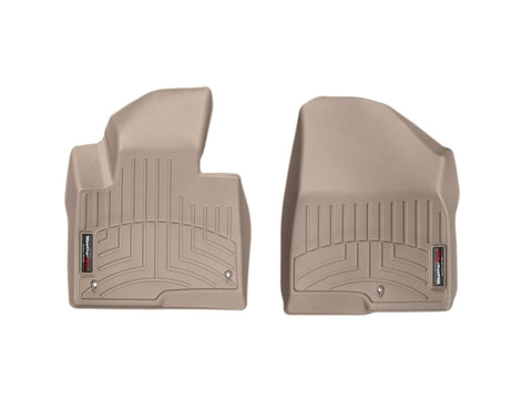 WeatherTech 13+ Hyundai Santa Fe Front FloorLiner - Tan - 454401