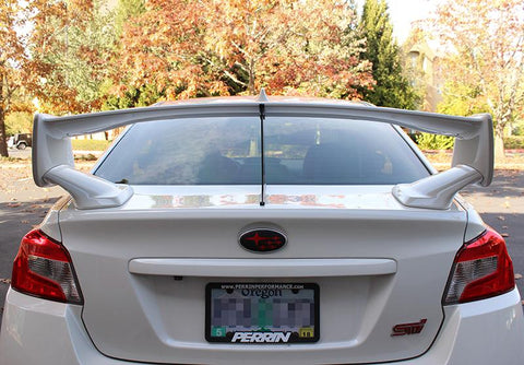 PERRIN 15-21 Subaru STI Wing Stabilizer - Black - PSP-BDY-103BK
