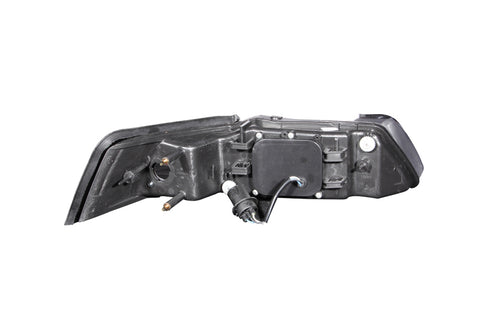ANZO 1999-2004 Ford Mustang Projector Headlights Black G2 (Dual Projector) - 121303