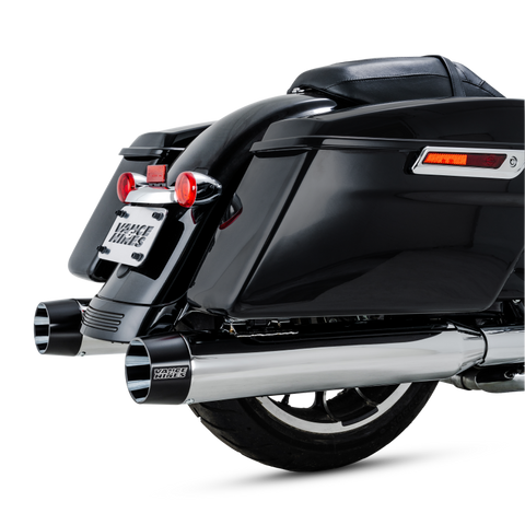 Vance & Hines 17-23 Harley-Davidson Touring/CVO Blackbird 450 Slip-ons - Chrome - 16792