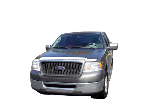 AVS 04-08 Ford F-150 Aeroskin Low Profile Hood Shield - Chrome - 622009