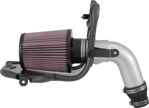 K&N 17-18 Chevy Cruze 1.4L Turbo Silver Typhoon Short Ram Intake - 69-4537TS