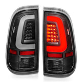 ANZO 2008-2016 Ford F-250 LED Taillights Black Housing Clear Lens (Pair) - 311356