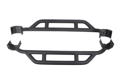 Fishbone Offroad 07-18 Jeep JK 2 Door Wrangler JK Steel Rock Sliders - Blk Textured Powdercoat - FB23008