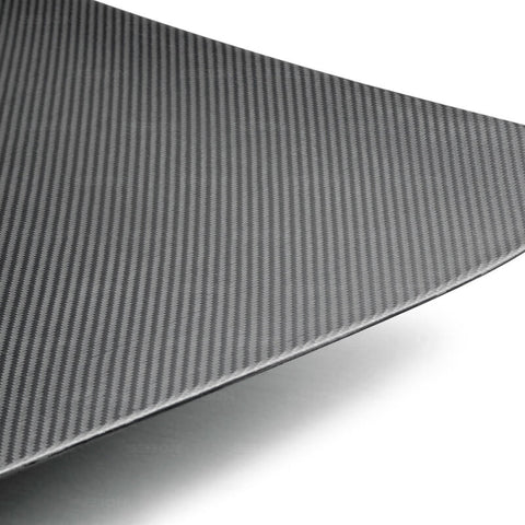 Seibon 09-12 Nissan GTR R35 OEM Dry Carbon Fiber Trunk/Hatch (NO Spoiler Holes) - TL0910NSGTR-OE-DRY