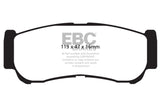 EBC 07-09 Hyundai Santa Fe 2.7 Yellowstuff Rear Brake Pads - DP41982R