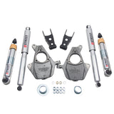 Belltech LOWERING KIT 16.5-18 Chevy Silverado/Sierra All Cab 2in F / 2or3in R w/ Street Perf Shocks - 1010SP