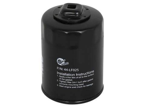 aFe ProGuard D2 Oil Filter (4 Pack) 11-13 Ford F-150 V6 3.5/3.7L / V8 5.0L (w/ 3/8in Ratchet Drive) - 44-LF025-MB