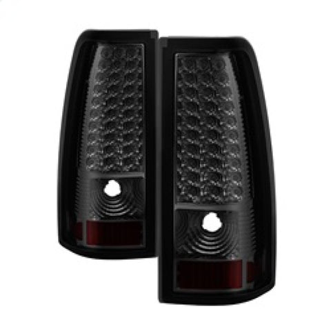 xTune Chevy Silverado 1500/2500/3500 99-02 99-03 LED Tail Lights Smoke ALT-ON-CS99-LED-SM - 5011770