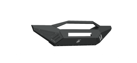 Road Armor 18-20 Jeep Wrangler JL Spartan Front Bumper Bolt-on w/Pre-Runner Guard - Tex Blk - 5183XFPRB