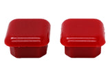 Energy Suspension Universal End Cap Bushing Set 1.65 SQ - Red - 9.9551R