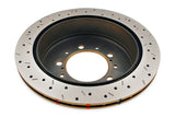 DBA 07+ Toyota Land Cruiser 200 Series Rear Drilled and Slotted 4000 Series Rotor - DBA42723XS