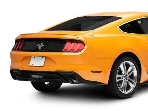 Raxiom 15-23 Ford Mustang Euro Style LED Tail Lights- Gloss Black Housing- Red Lens - 412123