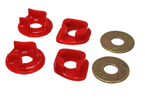 Energy Suspension 88-91 Honda Civic Red Motor Mount Inserts (Manual Transmission) (2 Torque Position - 16.1104R