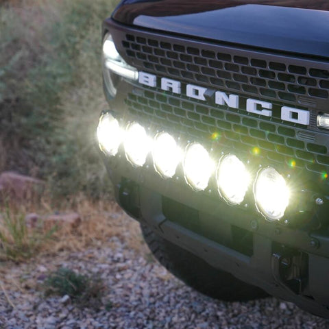 KC HiLiTES 21+ Ford Bronco 39in. Gravity LED Pro6 Light Bar Kit Front Bumper - 91341