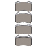 R1 04-26 Tesla Model X Rear Euro Ceramic Brake Pads - 2600-1053-00
