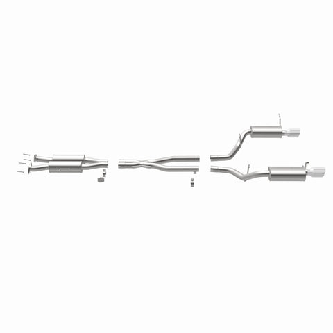 MagnaFlow 11-12 Dodge Durango V8 5.7L Dual Split Rear Exit Stainless Cat Back Performance Exhaust - 15068