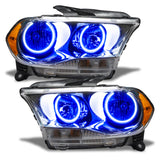 Oracle 11-13 Dodge Durango SMD HL Halogen - Chrome - Blue - 7101-002