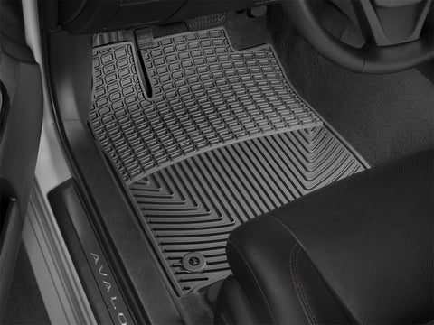 WeatherTech 13+ Toyota Avalon Front Rubber Mats - Black - W312